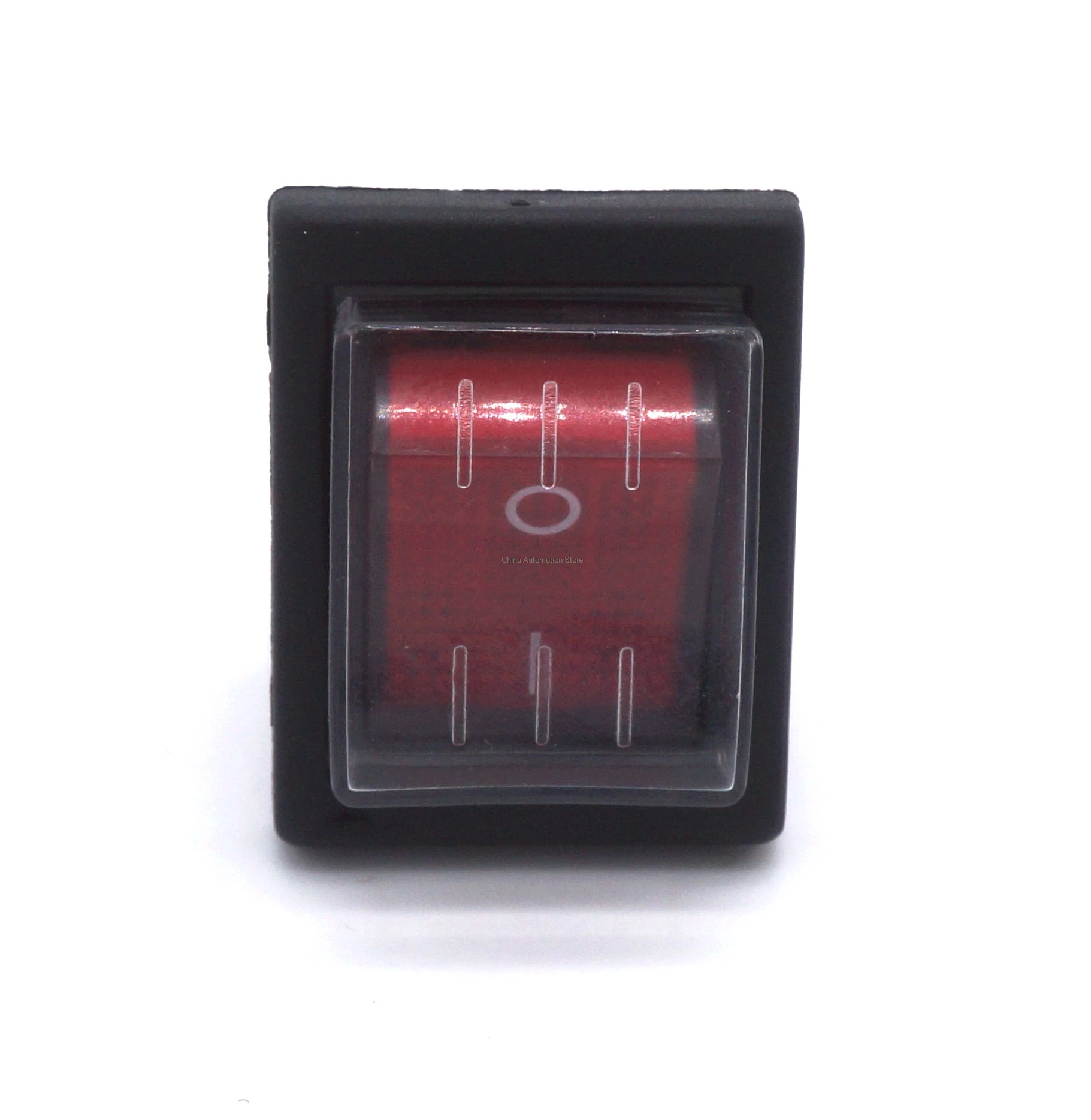 5pcs KCD4 DPST 2 Position 4 Pin Green Red Button Waterproof Boat Rocker Switches | Обустройство дома