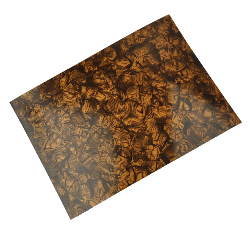

A4 Size 0.46mm Tiger Celluloid Sheet 210x297mm for Pickguard Custom Inlays Guitar Pick Luthier