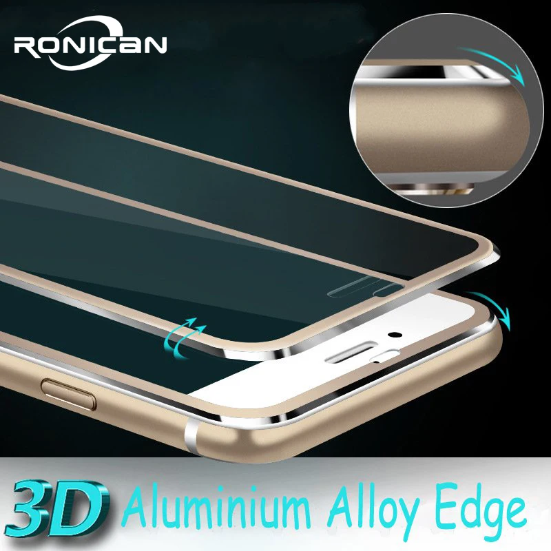 10 шт./лот 3D изогнутое закаленное стекло с полным покрытием для iPhone 7 Plus защитная
