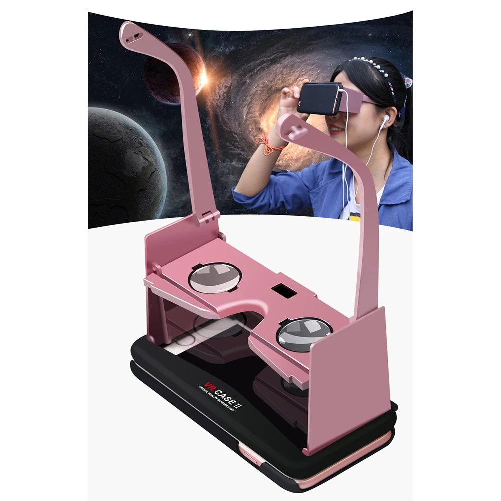 Портативный 3D VR чехол 2 в 1 очки Мобильный телефон Защитный для iPhone 6/6 S/6 Plus|3D