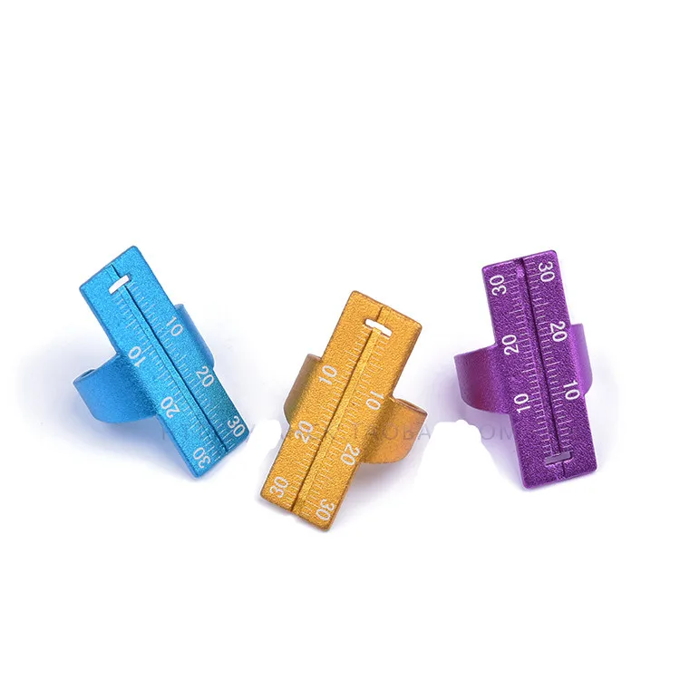

High Quality 1Pcs Dental Instruments Finger Rulers Span Measure Scale Endodontic Root Canal Autoclavable