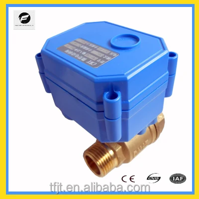 Моторизованный шаровой кран для орошения воды с разъемом BSP DC 12 В 5 CR01 CR05 |