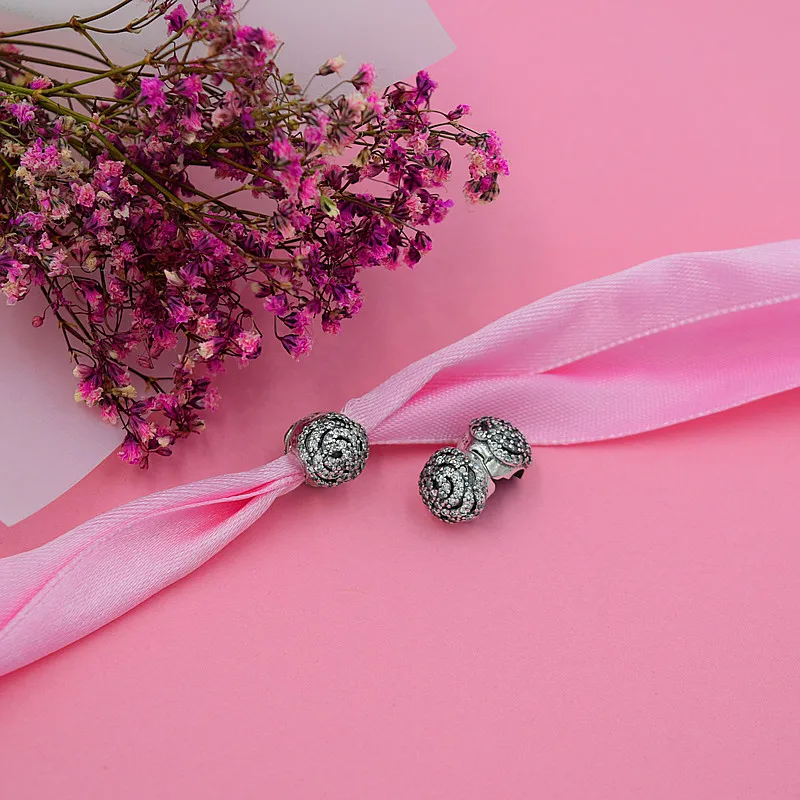 Yanxizao 2018 новые серебряные 925 европейские бусины-подвески с фианитами Fit Pandora стиль