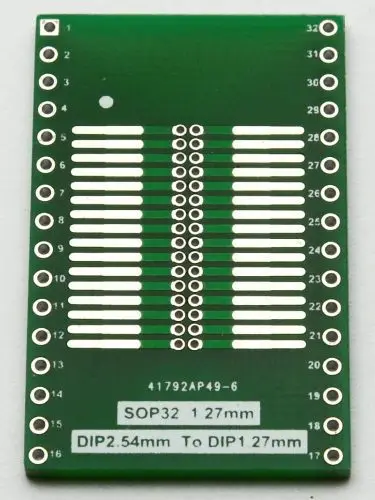 SOP32 поворотный DIP32 SOIC32 переходная пластина ширина корпуса преобразует сиденье