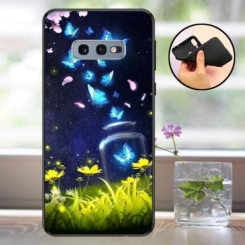 BLD22 Чехол для samsung Galaxy S10E чехол s силиконовый матовый чехол Galaxy S10E задняя крышка для Funda samsung S10E S 10E чехол для телефона бампер - Цвет: BLD22