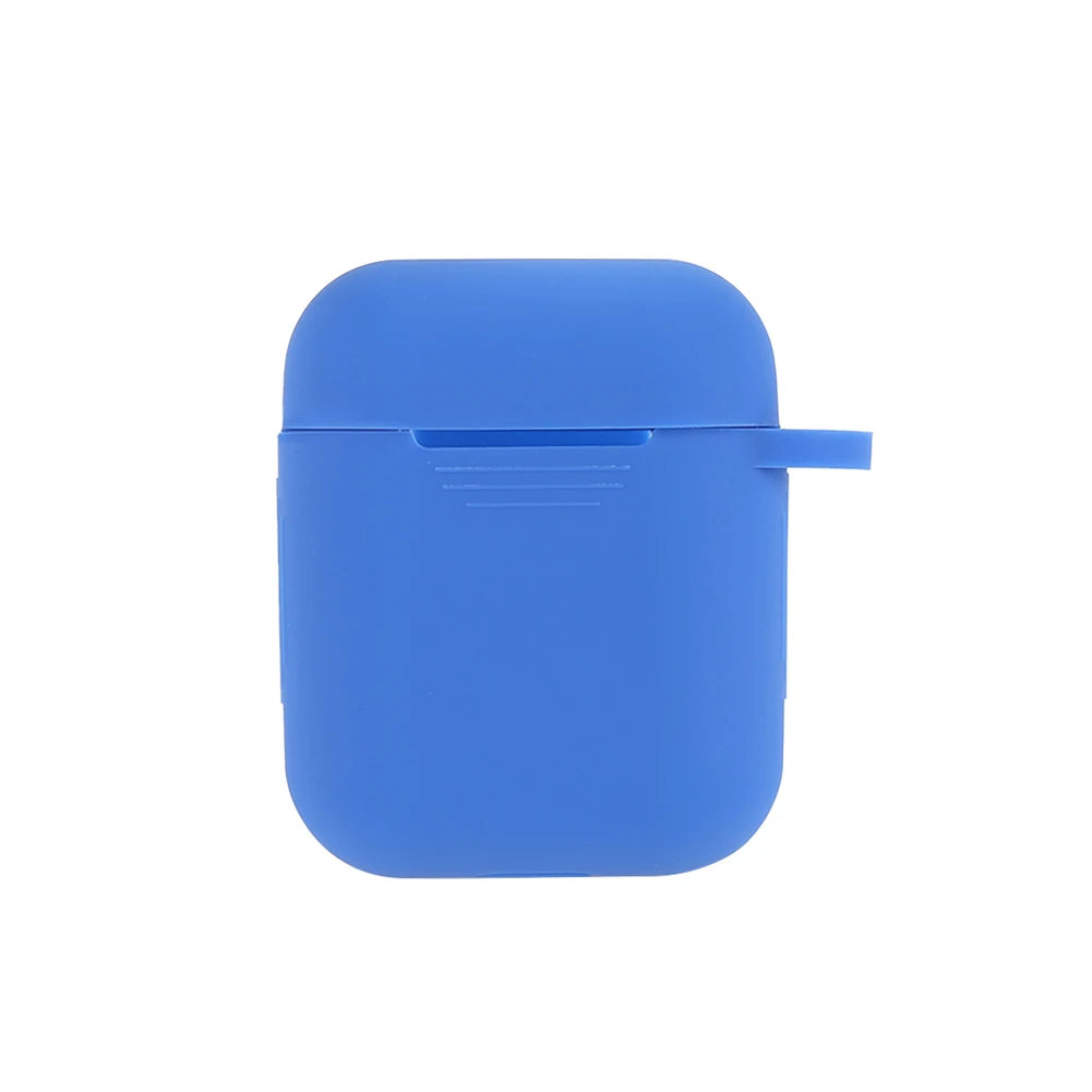 Милый мягкий силиконовый чехол для AirPods, защитный чехол, цветной чехол для Apple Air Pods, беспроводная коробка для наушников, аксессуары
