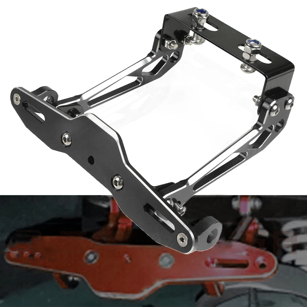 

For YAMAHA CYGNUSX 125 CYGNUS X 125 SMAX 155 BWS R 125 SYM CRUISYM 300 Motorcycle License Plate Holder Bracket Frame Accessories