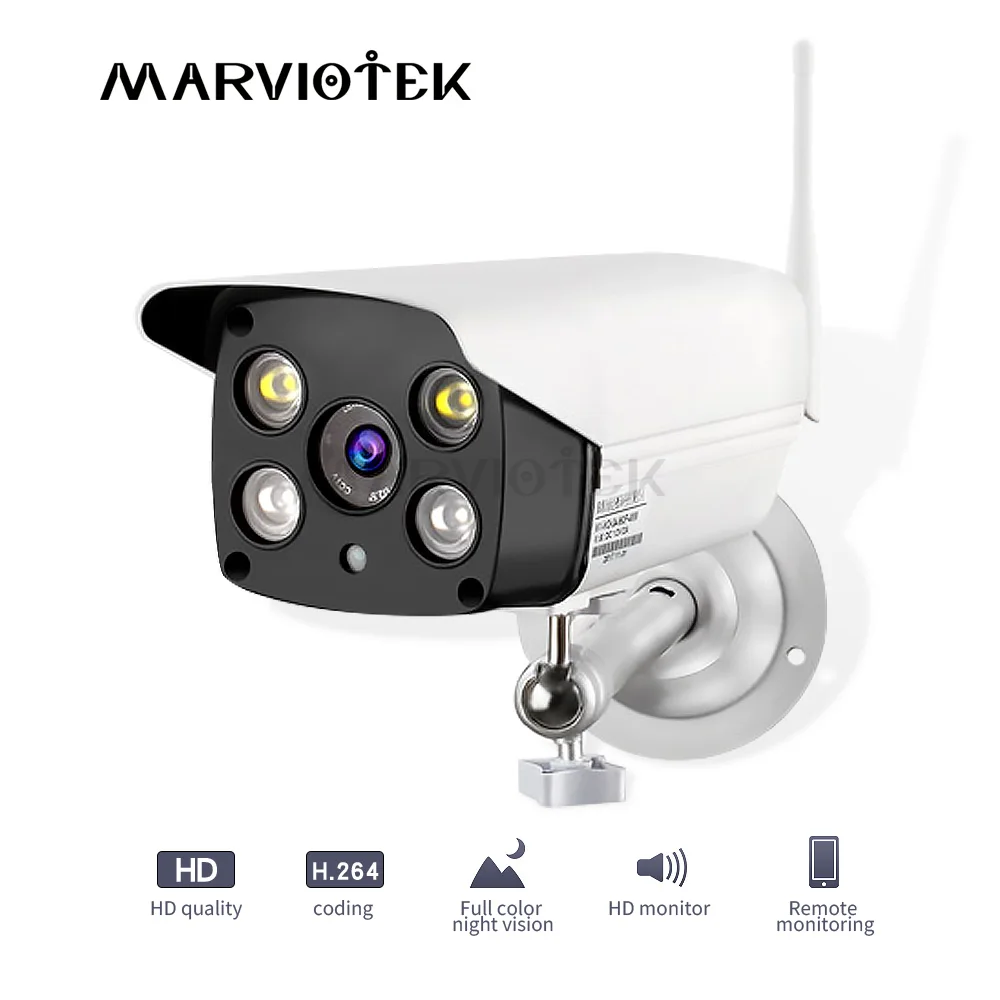 1080P wifi IP камера наружная видеонаблюдения домашняя безопасности цилиндрическая