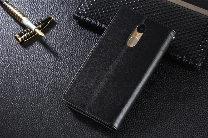 Чехол-бумажник для Xiaomi Redmi Note 4 китайской версии, откидная крышка из искусственной кожи, чехол-подставка для телефона s для Redmi Note 4 Pro 5,5''