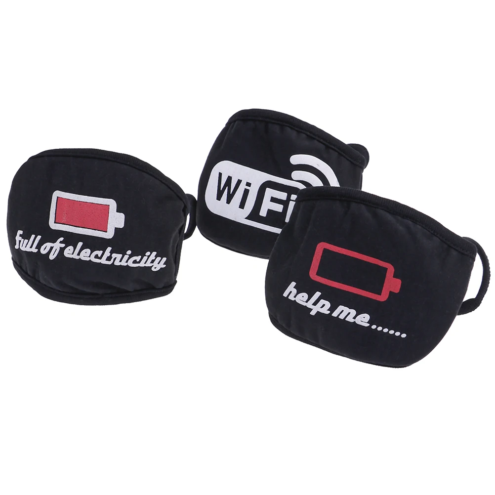 1 шт. хлопковая маска для лица с надписью зубы рот аниме мультяшный медведь Kpop