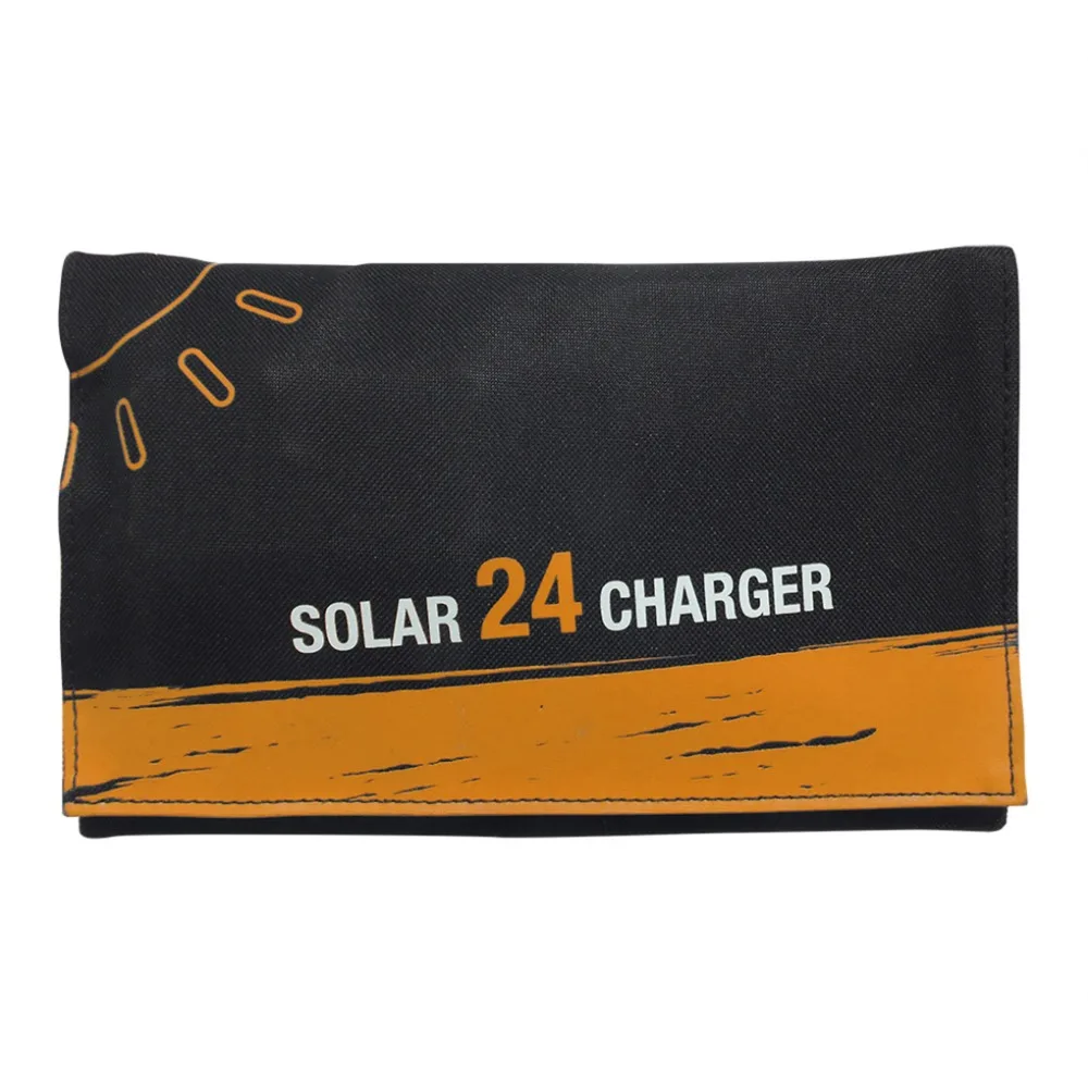 24 Вт складное солнечное зарядное устройство с тройной USB солнечной батареей