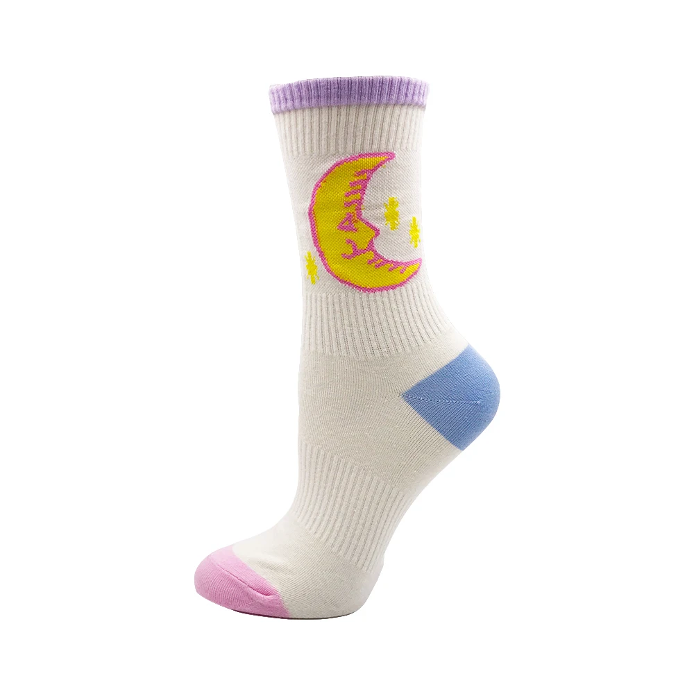 Женские летние носки YEADU милые розовые в стиле Харадзюку с милым мультяшным