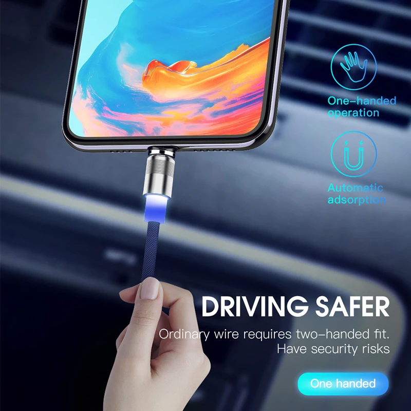 ! ACCEZZ Магнитный кабель для Apple iPhone X XS MAX XR Micro USB Type C Samsung S10 S9 Быстрая зарядка сотовый