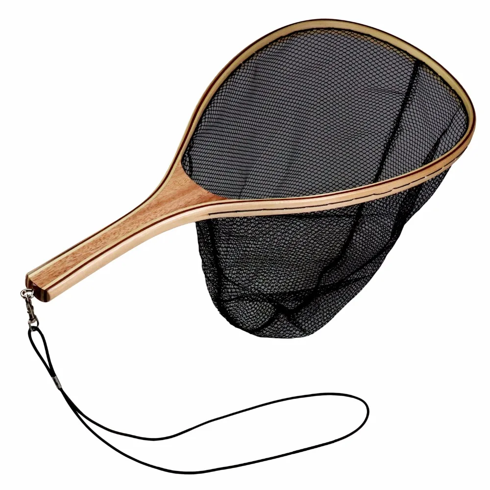 Рыболовная сачок складная рыболовная сеть деревянная нейлоновая сетка супер