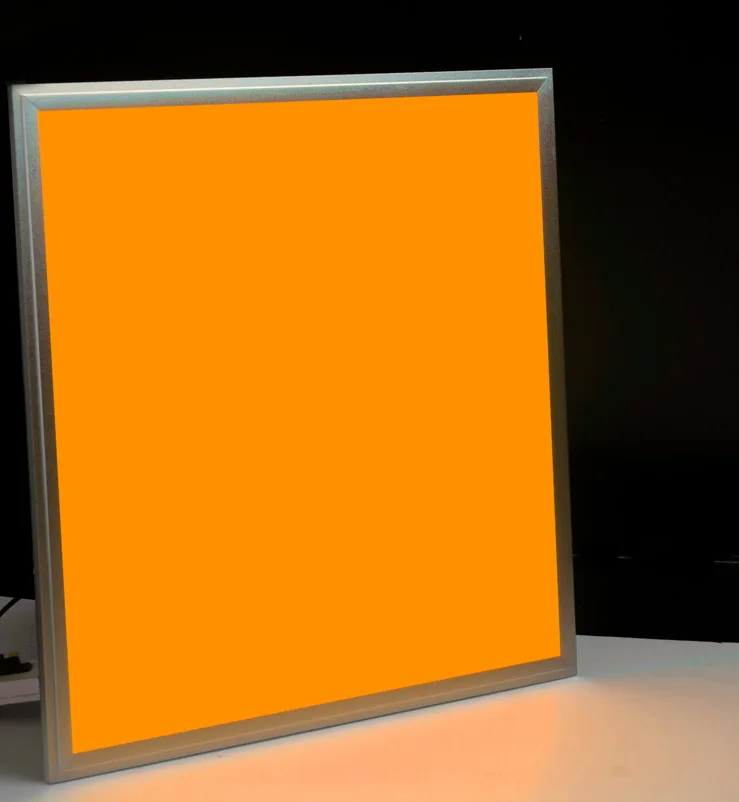 Ультра тонкий светодиодный потолочный Панель света RGB Цвет 600x600 Smart LED лампа