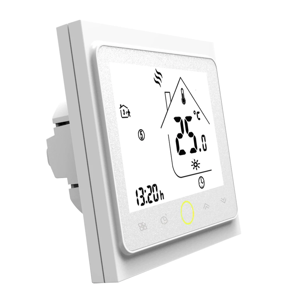 Thermostat Modbus Communication 16A Electric Heating LCD Touch NTC Sensor Programmable Room Temperature Controller | Обустройство