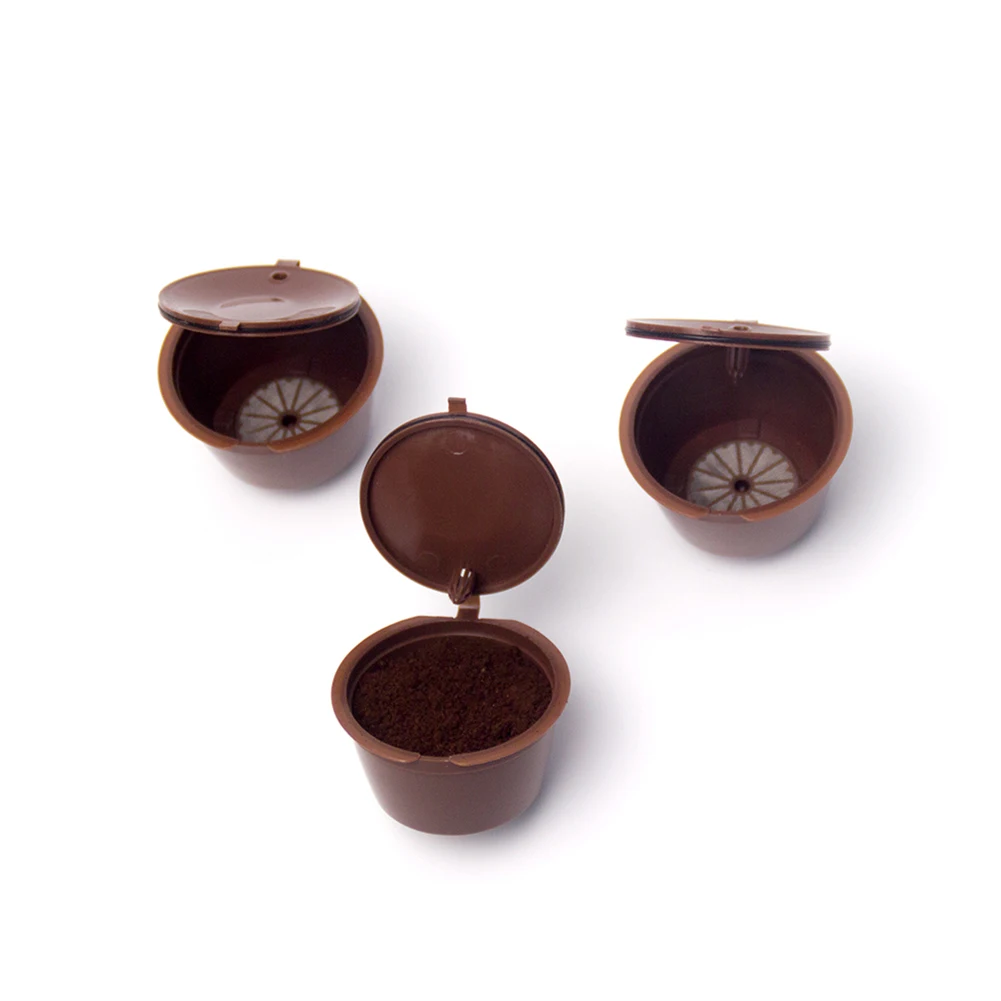 3 шт./упак. многоразовые кофейные капсулы Dolce Gusto пластиковые фильтр чашка фильтры