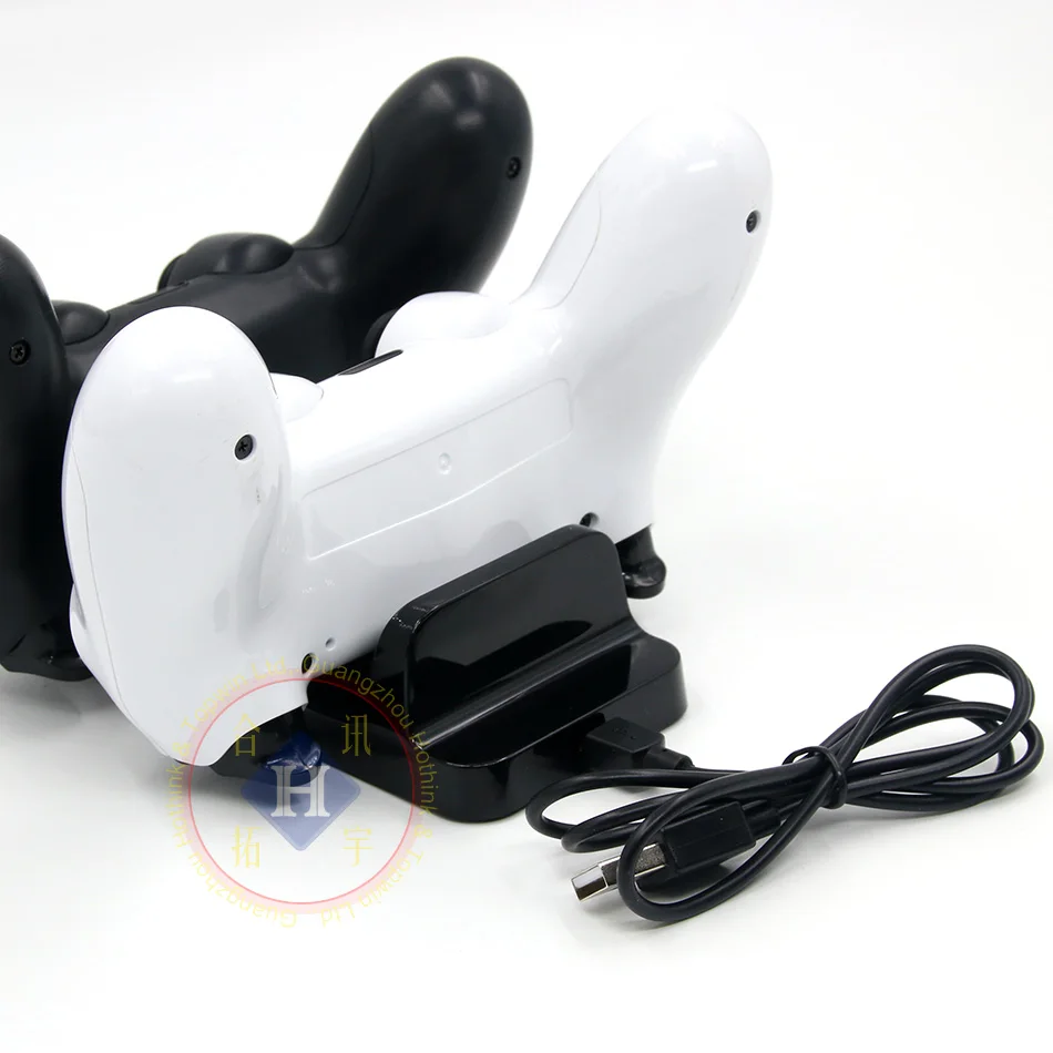 HOTHINK Dual charging dock USB Charger Station Stand for PS4 / Slim Pro controller dualshouck 4 gamepad accessories | Электроника