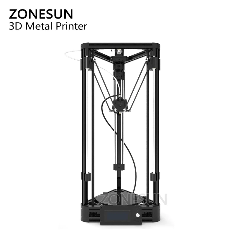 ZONESUN 3D MICROMAKE Принтер шкив версия DIY обучения комплект литья под давлением Delta