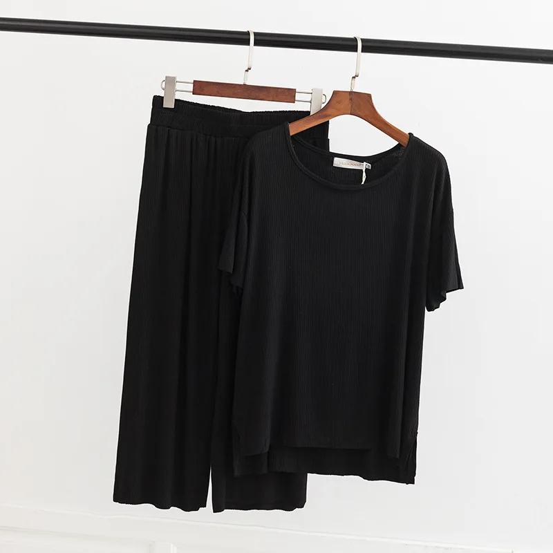 2019 плюс размер повседневный костюм Летняя женская одежда модные свободные