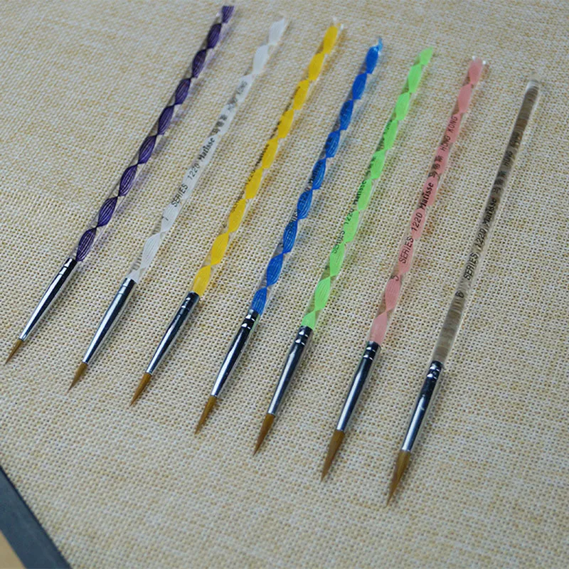 Кисти для акварели Seven rainbow кисти с круглой головкой и крючком ручка рисования