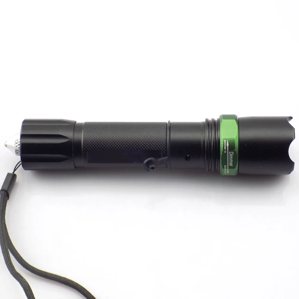 Zoomable Q5 фонарик светодиодный тактический фонарь лампе торш 1600 люмен 18650 или AAA