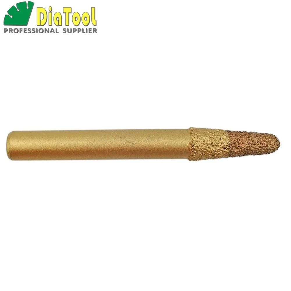 Diatool 2PK ЧПУ Камень Гравировка бит камень Всё для резьбы Инструменты 10-6/30 мм tapper мяч