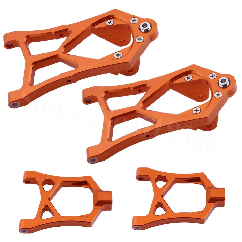 Алюминиевый Рычаг передний подвески набор (L/R) для RC 1/5 HPI Racing Baja 5B 5SC 5T 5R SS T1000 KM ROVAN