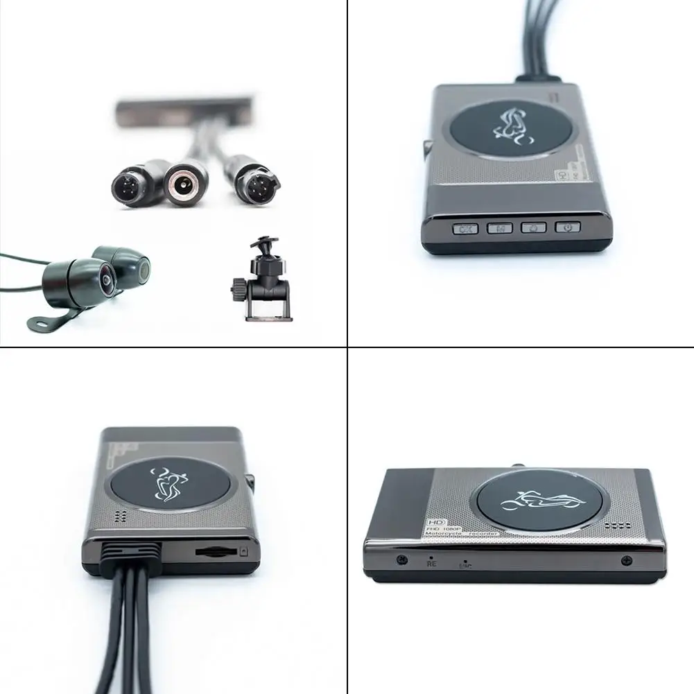 Универсальный DC12 24V 720 P водонепроницаемый мотоцикл камера DVR 3 0 дюймов HD двигатель