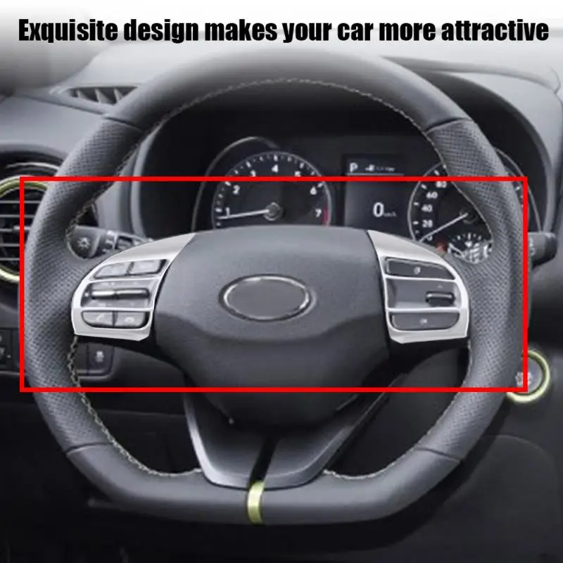 Наклейка на рамку для Hyundai Encino Kauai Kona 2017 2018 2019 2020 SUV 2 шт.|Лепнина интерьера| |