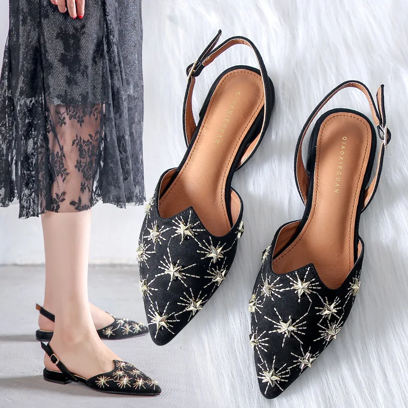 Summer Sandals Fashion Rive Shallow Slippers Casual Women Mules Shoes Spring Autumn Outside Slides Flat | Обувь