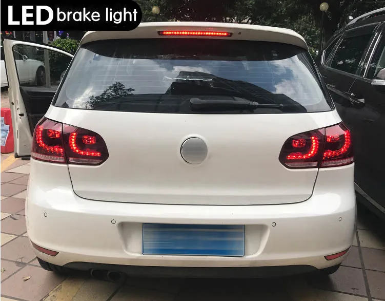 Для VW Golf 6 светодиодный задний светильник s 2009-2012 mk6 автомобильный Стайлинг