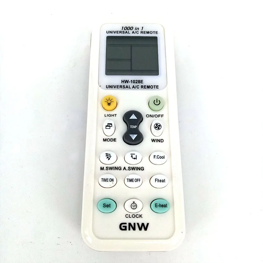 Универсальный HW-1028E(1000 в 1) Универсальный Кондиционер A/C дистанционное управление Fernbedienung