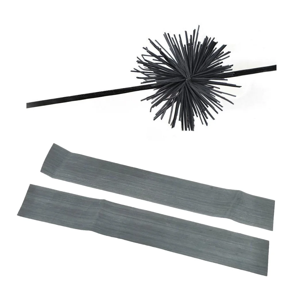 

MagiDeal 2pcs Black Whisker Bowstring Silencers For Compound Recurve And Longbows Reduces Bow String Noise & Vibration