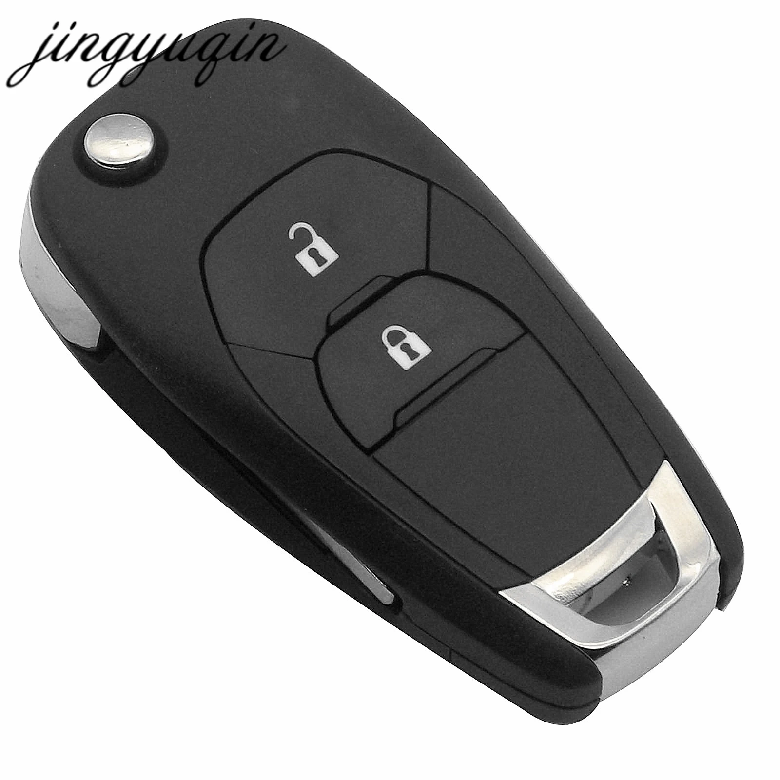 Jingyuqing складной пульт дистанционного управления чехол для ключей Chevrolet Cruze Malibu Chevy