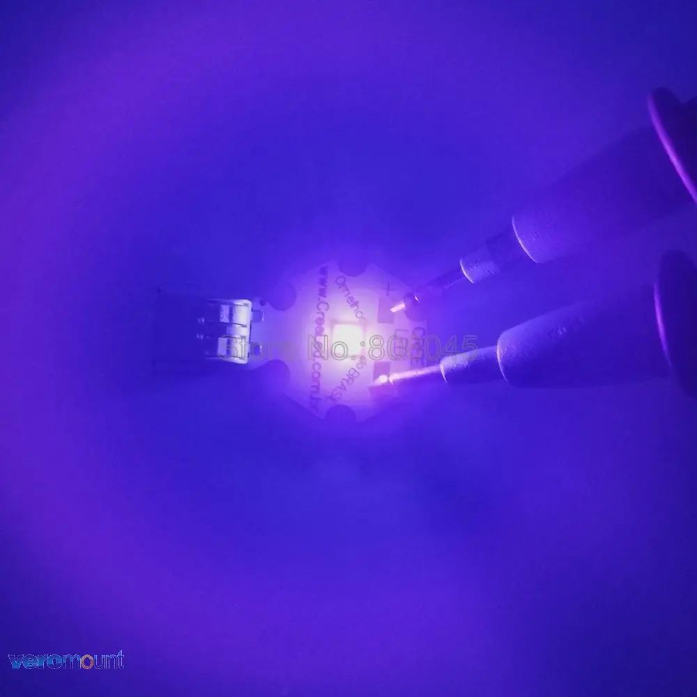 5 шт. 3 Вт 3535 Ультрафиолетовый Epi led s высокомощный светодиодный излучатель света нм