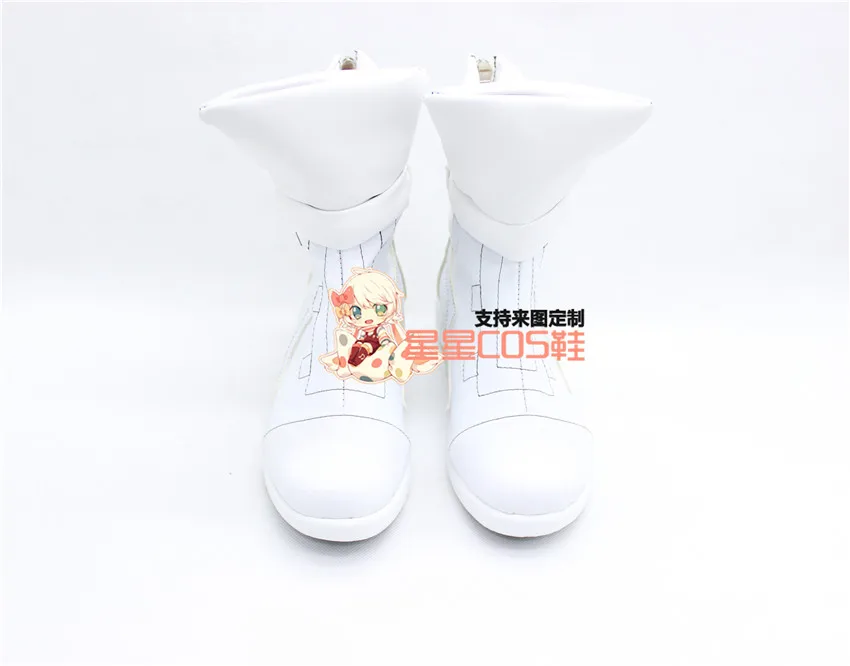 Короткие белые сапоги для косплея на Хэллоуин KILL La Matoi Ryuko X002|boots boots|boots whiteboots cosplay |
