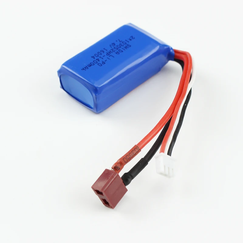 Ewellselling wltoys A959-B A969-B A979-B K929-B 2 4G литий-полимерный аккумулятор 7 4 В 1400 мАч | Игрушки и