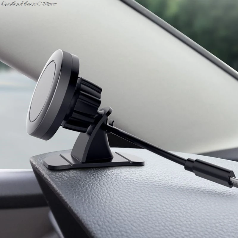 360 Degree Rotary Magnetic Car Phone Holder Stand Magnet Mount Air Vent Bracket for iPhone Huawei Samsung Cell Mobile | Электроника