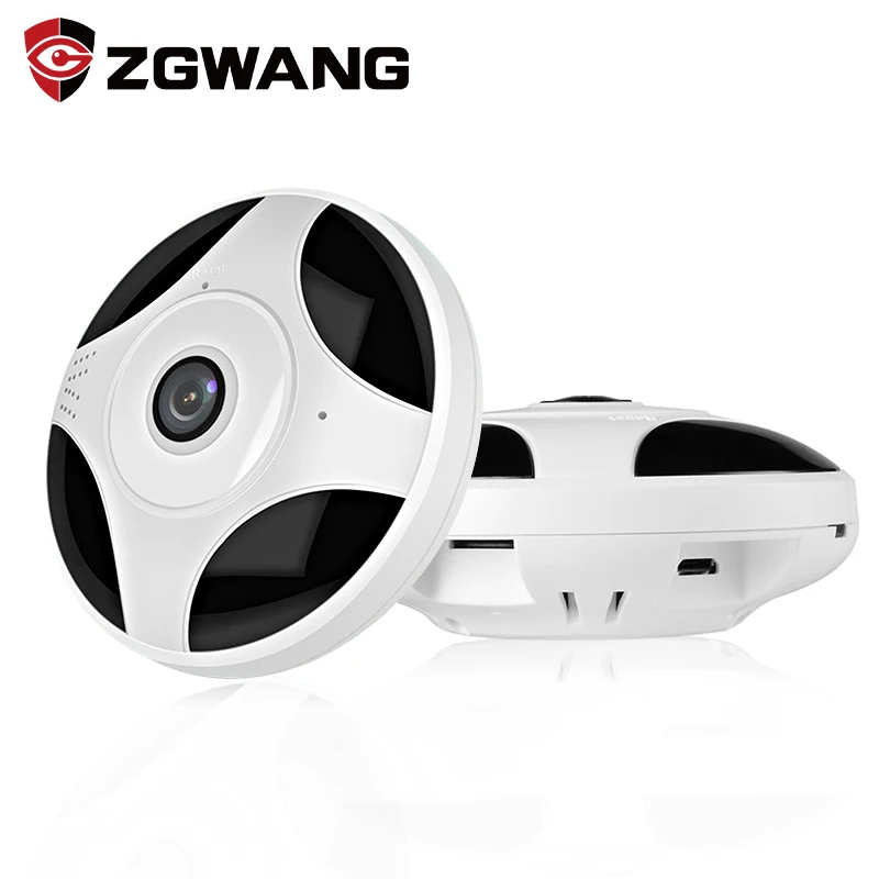ZGWANG 1080 P 360 Камера Беспроводной WI-FI P2P панорама IP домофон видеонаблюдения Детский
