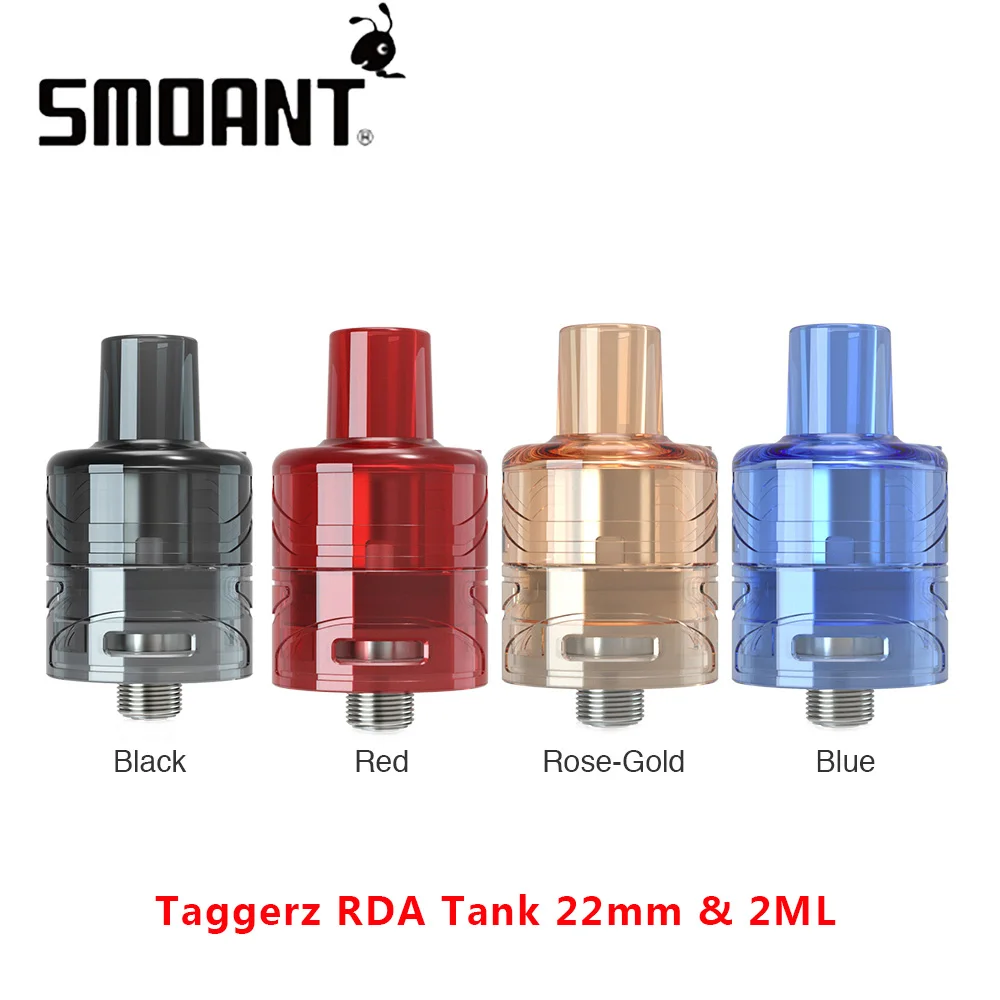 3 шт./упак. Vape Танк оригинальный smoant Taggerz RDA танк 2 мл Топ заполнения электронной