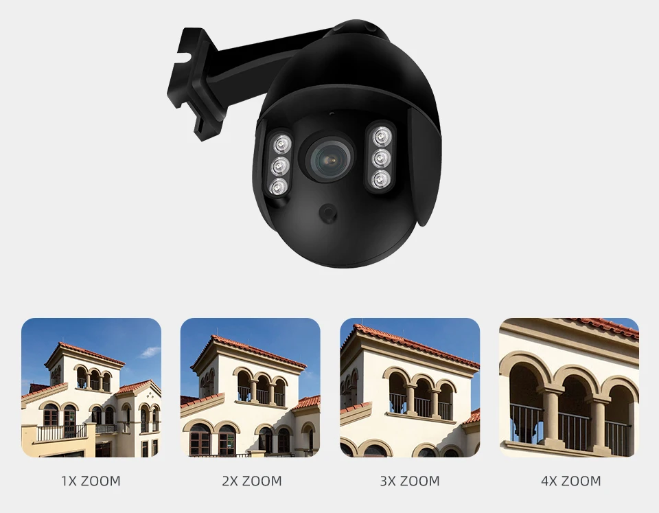 Vstarcam, 1080 P, 4X зум, ip-камера, Wifi, уличная, IP66, водонепроницаемая, IR Vision, PTZ, скоростная купольная камера видеонаблюдения, камера безопасности, PTZ Cam