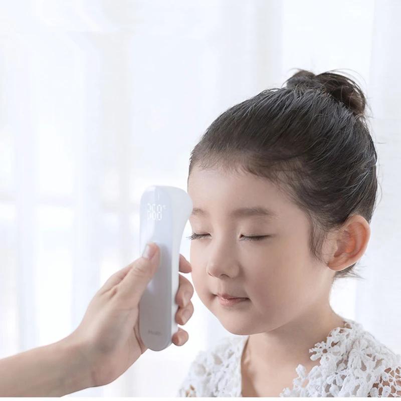 Xiaomi Mijia IHealth Детский/Взрослый Цифровой термометр инфракрасный Лоб тела термометр светодиодный Бесконтактный измерение температуры