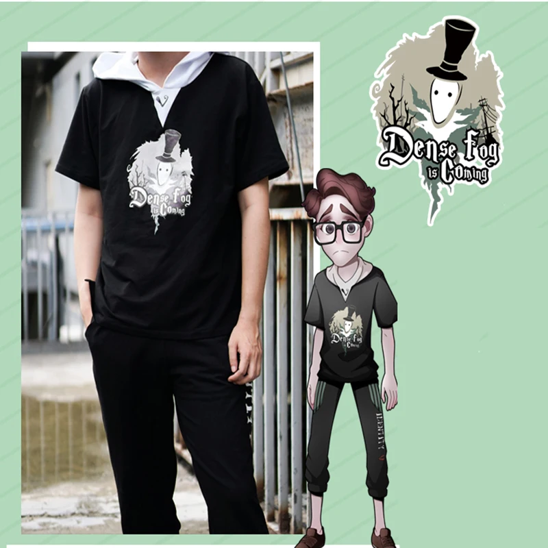 

Game Identity V Cosplay Hoodies Jack Costume Hoodie Hoody Casual Coat Sweatshirts Hooded Casual Coat T-Shirt