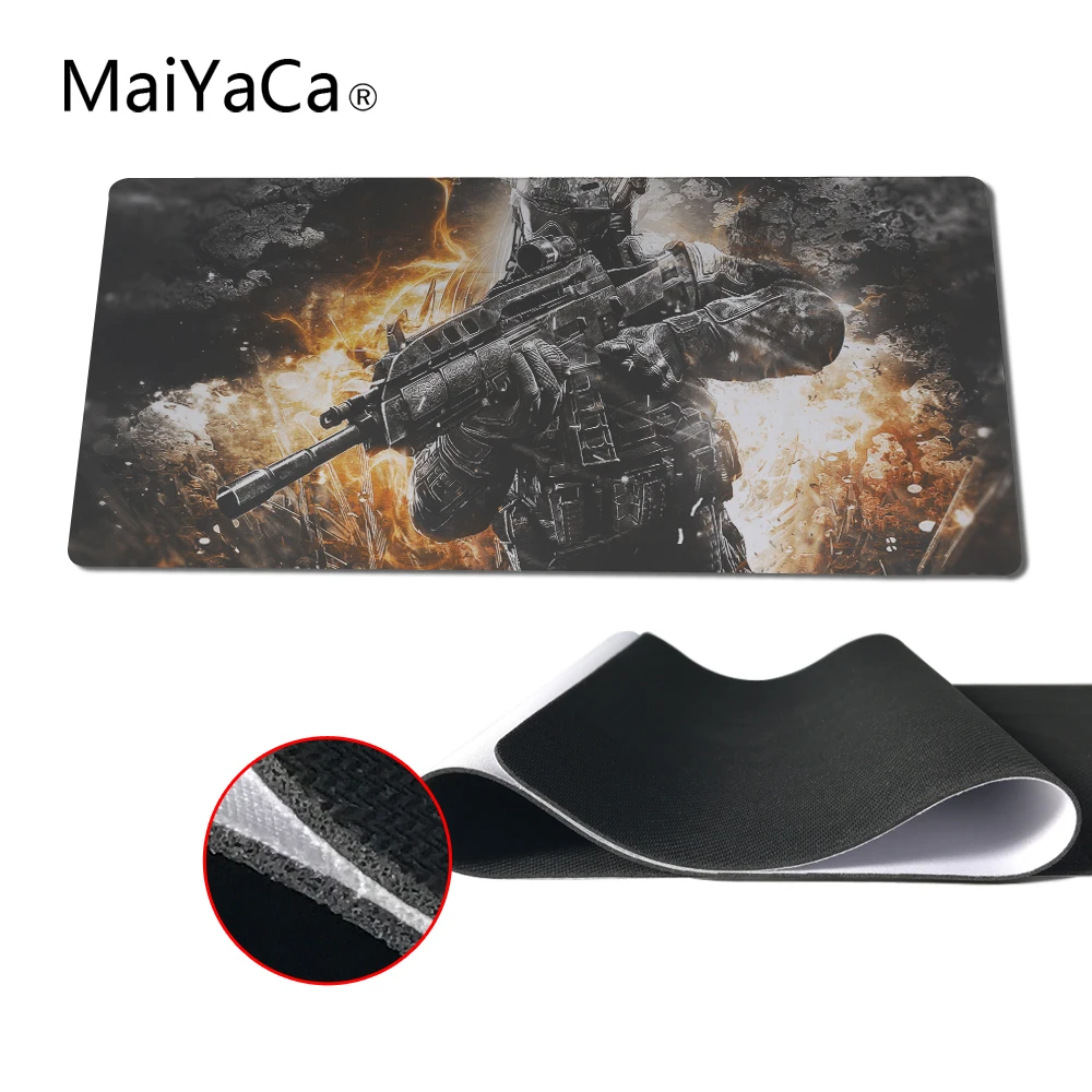 Огромные большие коврики для мыши MaiYaCa игровые коврик клавиатуры Black ops 2 размер: