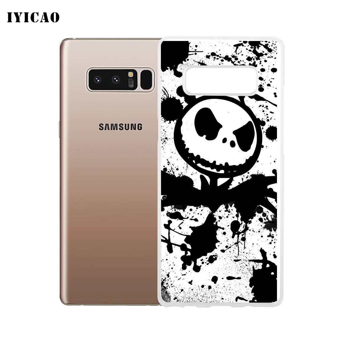 IYICAO Кошмар перед Рождеством Мягкий силиконовый чехол для телефона Samsung A5 A6 Plus A7 A8