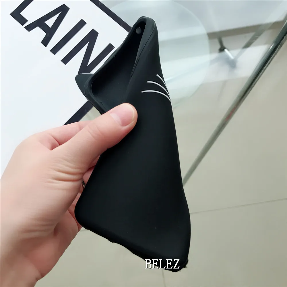 3D милый чехол с кошачьими ушками для Xiao mi Red mi Note 6 Pro 5 6A 5A Prime mi F1 mi 6 8SE 5X A1 A2 Lite силиконовый мягкий блестящий чехол