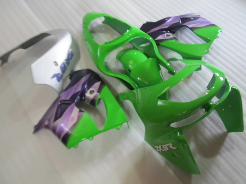 Полный комплект обтекателей из АБС пластика подходит для Kawasaki NINJA zx9r 98 99 синий