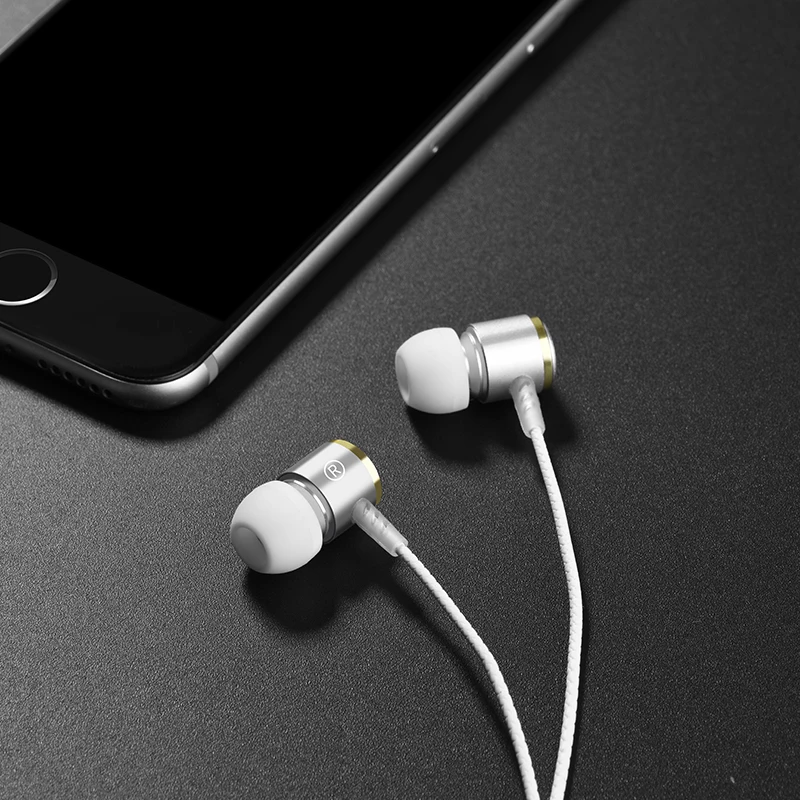 НОСО Наушники M6 Универсальные Спортивные Проводные с Микрофоном для iPhone / Android