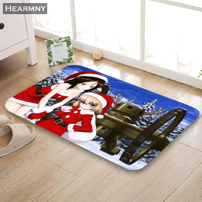Напольный коврик Girls Und Panzer для улицы домашний креативный Супер Мягкий